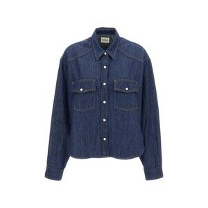 Khaite Structured Blue Jacket With Clean Lines - NWT